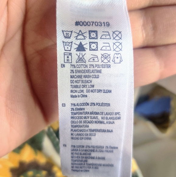 Forever 21 Sunflower Denim Cuffed Shorts - Picture 5 of 5